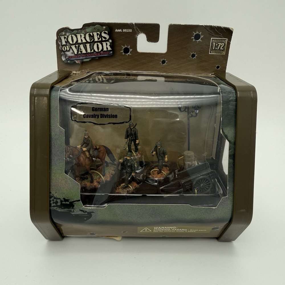 Forces of Valor Unimax 1:72 German Cavalry Division 93091 WWII Figure Set 2007